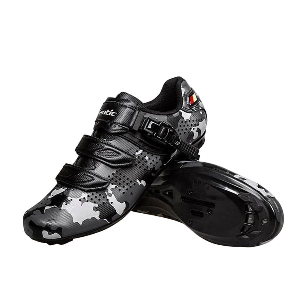 Santic Davee Men's Road Bike Shoes grey/white